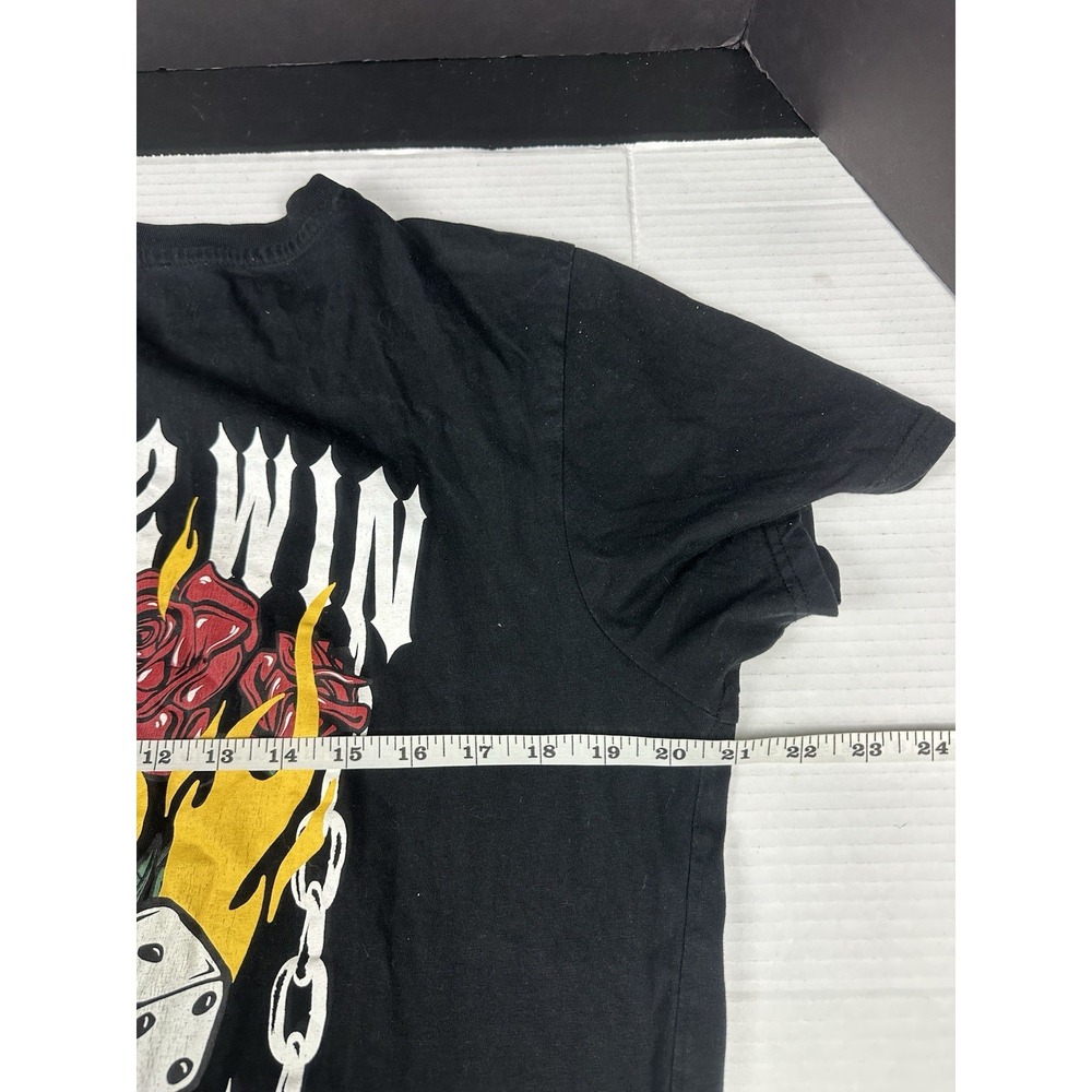 Taco Tuesday T Shirt Born To Win Size Large Double Sided - Picture 4 of 5
